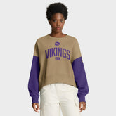 Minnesota Vikings Women's Oversized Rewind Pullover Sweatshirt | NFL Online