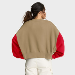 Kansas City Chiefs Women's Oversized Rewind Pullover Sweatshirt | NFL Near me