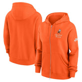 Cleveland Browns Women's Phoenix Rewind Full-Zip Hoodie | NFL Discount