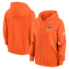 Cleveland Browns Women's Phoenix Rewind Full-Zip Hoodie | NFL Discount