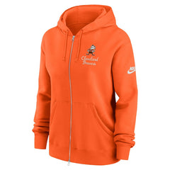 Cleveland Browns Women's Phoenix Rewind Full-Zip Hoodie | NFL Discount