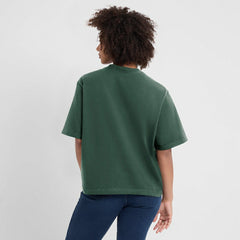 Green Bay Packers Women's Essential Script Relaxed Boxy T-Shirt | NFL Discount