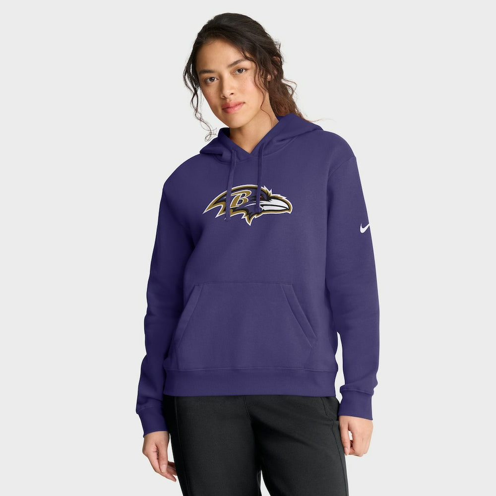 Baltimore Ravens Women's Club Fleece Hoodie | NFL New