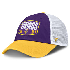 Minnesota Vikings Franchise Trucker Adjustable Hat | NFL Outlet
