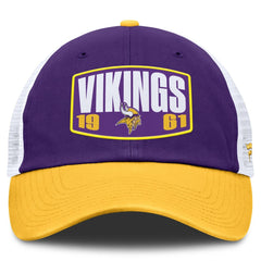 Minnesota Vikings Franchise Trucker Adjustable Hat | NFL Outlet