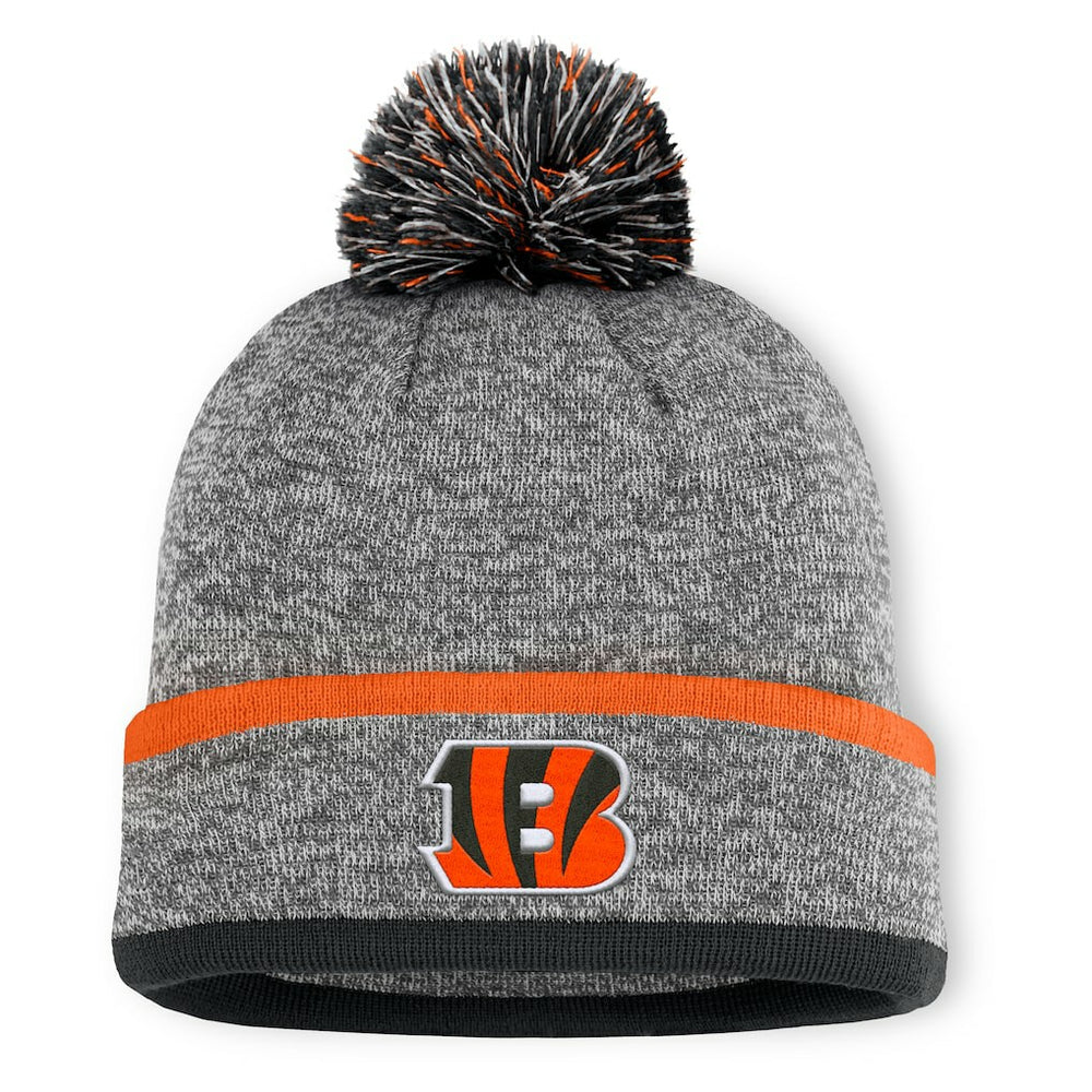 Cincinnati Bengals Motion Cuffed Knit Hat with Pom | NFL Near me