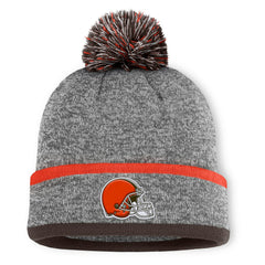 Cleveland Browns Motion Cuffed Knit Hat with Pom | NFL Outlet