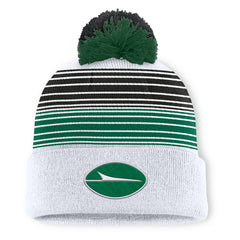 New York Jets Ghost Cuffed Knit Hat with Pom | NFL Hot
