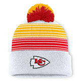 Kansas City Chiefs Ghost Cuffed Knit Hat with Pom | NFL On sale