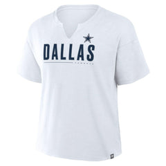 Dallas Cowboys Women's Redzone Slub Boxy T-Shirt | NFL On sale