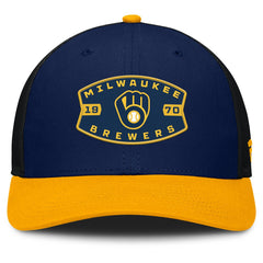 Milwaukee Brewers Fanatics Cutoff Adjustable Trucker Hat - MLB Hats