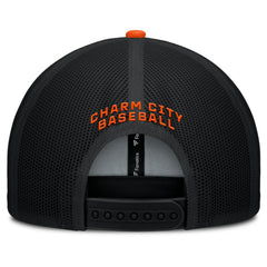 Baltimore Orioles Fanatics Cutoff Adjustable Trucker Hat - MLB Hats