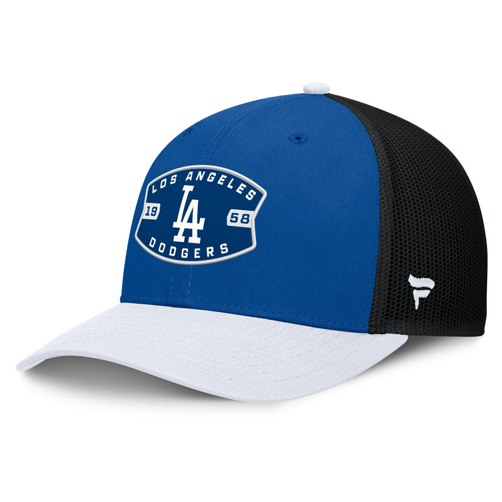 Los Angeles Dodgers Fanatics Cutoff Adjustable Trucker Hat - MLB Hats