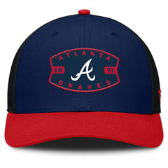 Atlanta Braves Fanatics Cutoff Adjustable Trucker Hat - MLB Hats