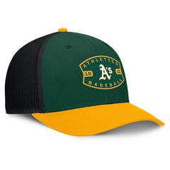 Athletics Fanatics Cutoff Adjustable Trucker Hat - MLB Hats