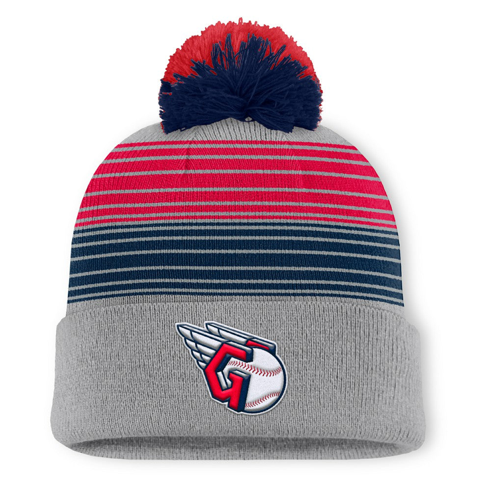 Cleveland Guardians Fanatics Balk Cuffed Knit Hat with Pom - MLB Hats