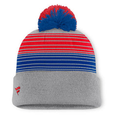 Chicago Cubs Fanatics Balk Cuffed Knit Hat with Pom - MLB Hats