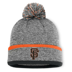 San Francisco Giants Fanatics Backstop Cuffed Knit Hat with Pom - MLB Hats