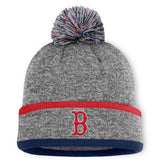 Boston Red Sox Fanatics Backstop Cuffed Knit Hat with Pom - MLB Hats