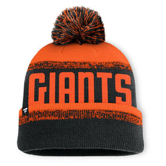 San Francisco Giants Fanatics No-Doubter Cuffed Knit Hat with Pom - MLB Hats