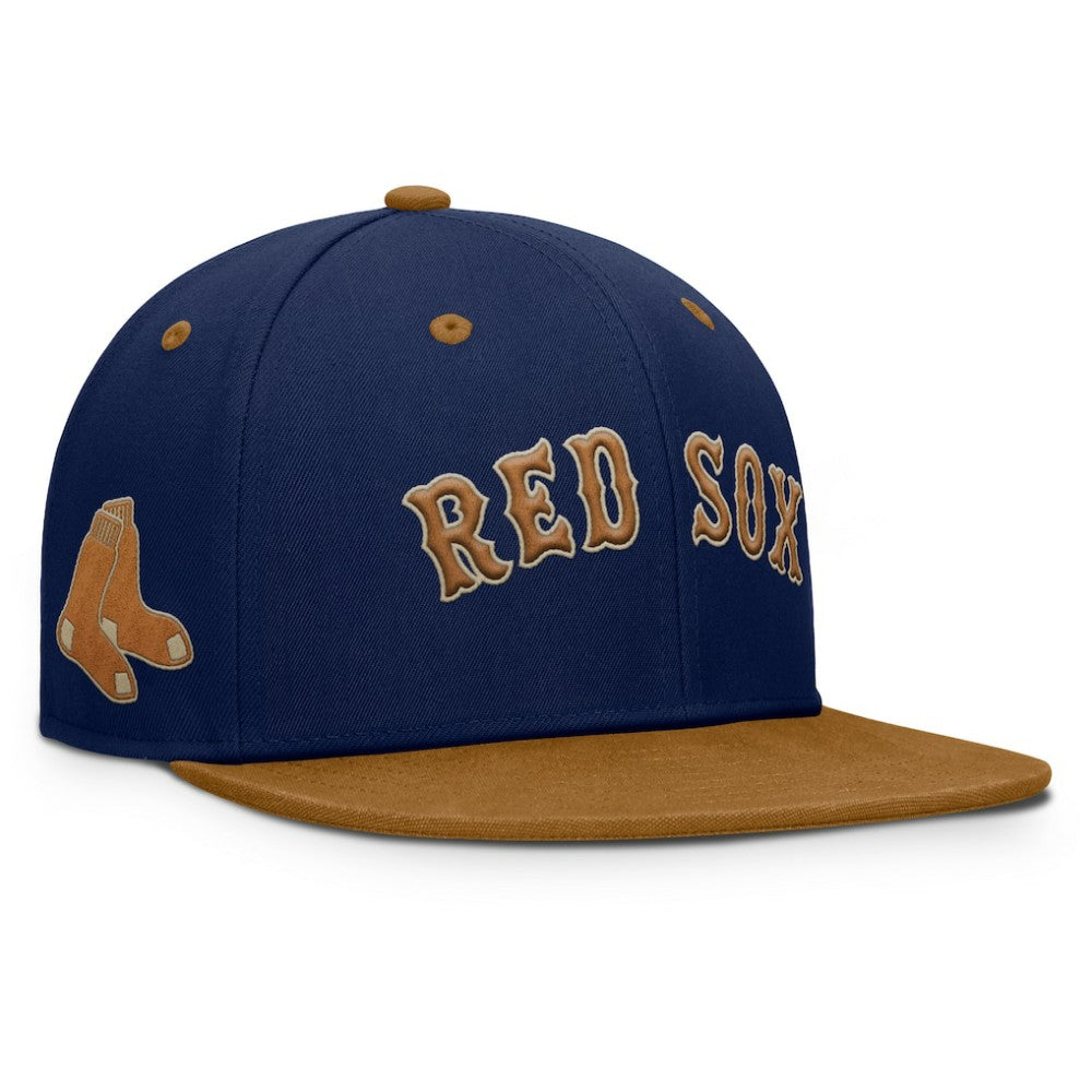 Boston Red Sox Fanatics Splinter Fitted Hat - MLB Hats