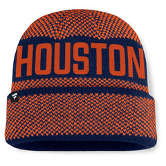 Houston Astros Fanatics Rotation Cuffed Knit Hat - MLB Hats