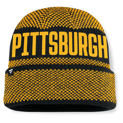 Pittsburgh Pirates Fanatics Rotation Cuffed Knit Hat - MLB Hats