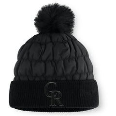 Colorado Rockies Fanatics Nightcap Cuffed Knit Hat with Pom - MLB Hats