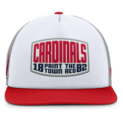 St. Louis Cardinals Fanatics Cranked Foam Front Patch Trucker Adjustable Hat - MLB Hats