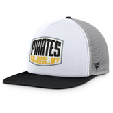 Pittsburgh Pirates Fanatics Cranked Foam Front Patch Trucker Adjustable Hat - MLB Hats