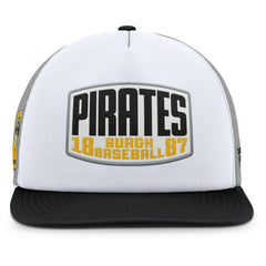 Pittsburgh Pirates Fanatics Cranked Foam Front Patch Trucker Adjustable Hat - MLB Hats