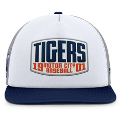 Detroit Tigers Fanatics Cranked Foam Front Patch Trucker Adjustable Hat - MLB Hats
