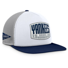 New York Yankees Fanatics Cranked Foam Front Patch Trucker Adjustable Hat - MLB Hats
