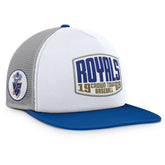 Kansas City Royals Fanatics Cranked Foam Front Patch Trucker Adjustable Hat - MLB Hats