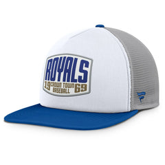 Kansas City Royals Fanatics Cranked Foam Front Patch Trucker Adjustable Hat - MLB Hats