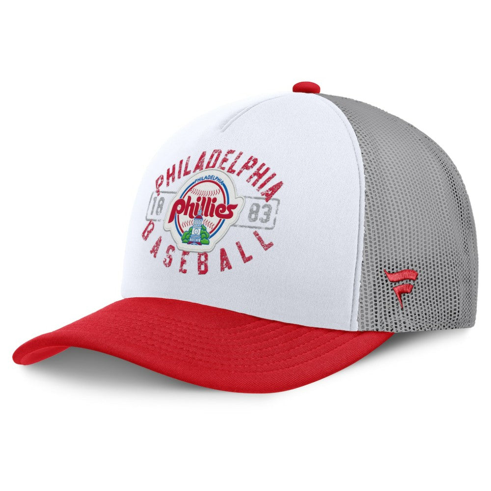 Philadelphia Phillies Fanatics Designated A-Frame Foam Front Trucker Adjustable Hat - MLB Hats