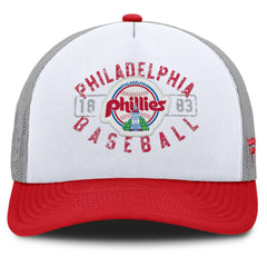 Philadelphia Phillies Fanatics Designated A-Frame Foam Front Trucker Adjustable Hat - MLB Hats
