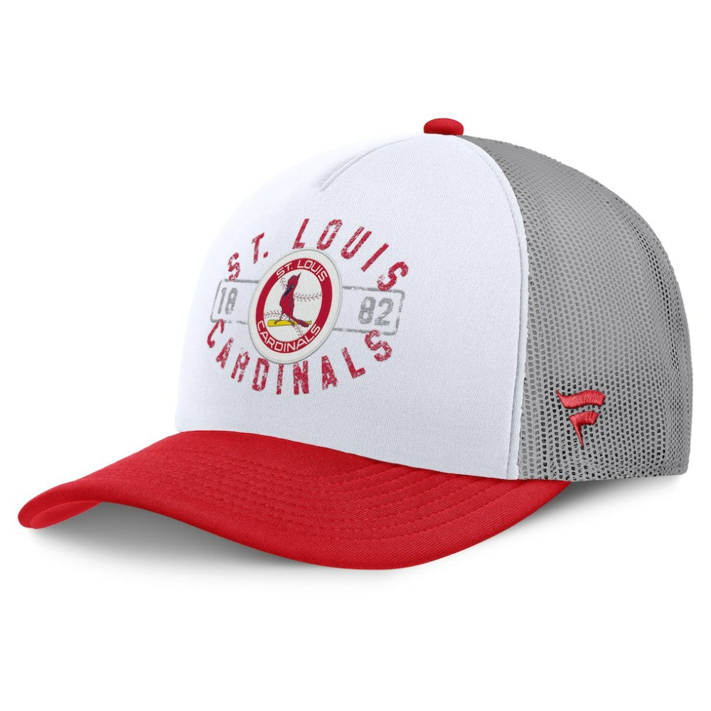 St. Louis Cardinals Fanatics Designated A-Frame Foam Front Trucker Adjustable Hat - MLB Hats