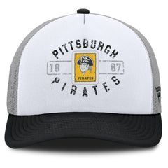 Pittsburgh Pirates Fanatics Designated A-Frame Foam Front Trucker Adjustable Hat - MLB Hats