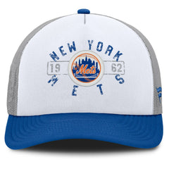 New York Mets Fanatics Designated A-Frame Foam Front Trucker Adjustable Hat - MLB Hats