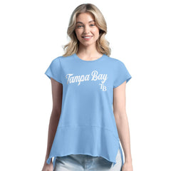 Tampa Bay Rays Margaritaville Women's Gametime is Paradise T-Shirt - MLB T-shirts