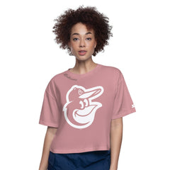 Baltimore Orioles Starter Women's Play the Ball Boxy Cropped T-Shirt - MLB T-shirts