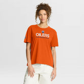 Edmonton Oilers Fanatics Women's Authentic Pro Primary T-Shirt - NHL T-shirts
