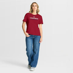 Montreal Canadiens Fanatics Women's Authentic Pro Primary T-Shirt - NHL T-shirts