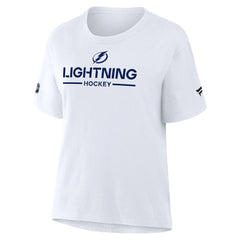Tampa Bay Lightning Fanatics Women's Authentic Pro Primary T-Shirt - NHL T-shirts