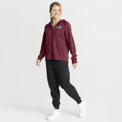 Colorado Avalanche Fanatics Women's Authentic Pro Rink Raglan Full-Zip Hoodie - NHL Hoodies
