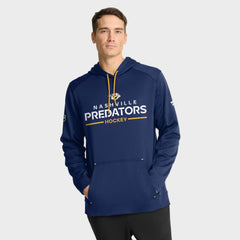 Nashville Predators Fanatics Authentic Pro Rink Hoodie - NHL Hoodies