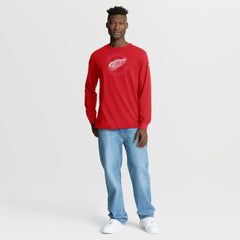 Detroit Red Wings Fanatics Authentic Pro Property Of Practice Long Sleeve T-Shirt - NHL T-shirts