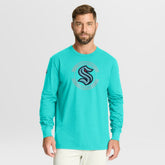 Seattle Kraken Fanatics Authentic Pro Property Of Practice Long Sleeve T-Shirt - NHL T-shirts