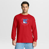 New York Rangers Fanatics Authentic Pro Property Of Practice Long Sleeve T-Shirt - NHL T-shirts
